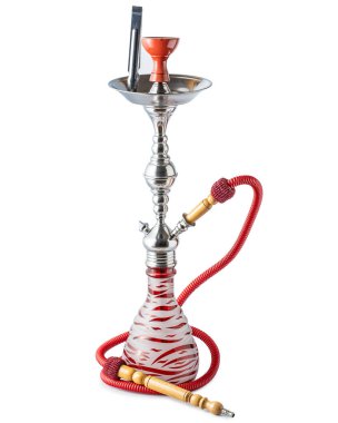İzole nargile ya da hortumlu su borusu.