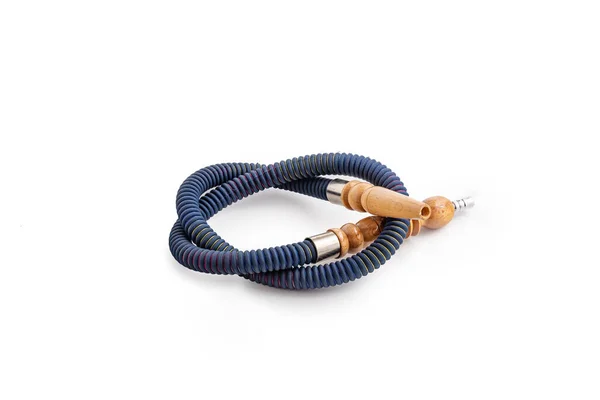 Isolated hose for water pipe or hookah Stock Photo