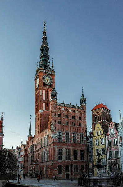Stare Miasto Gdańska w Polsce — Zdjęcie stockowe