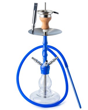 İzole nargile ya da hortumlu su borusu.