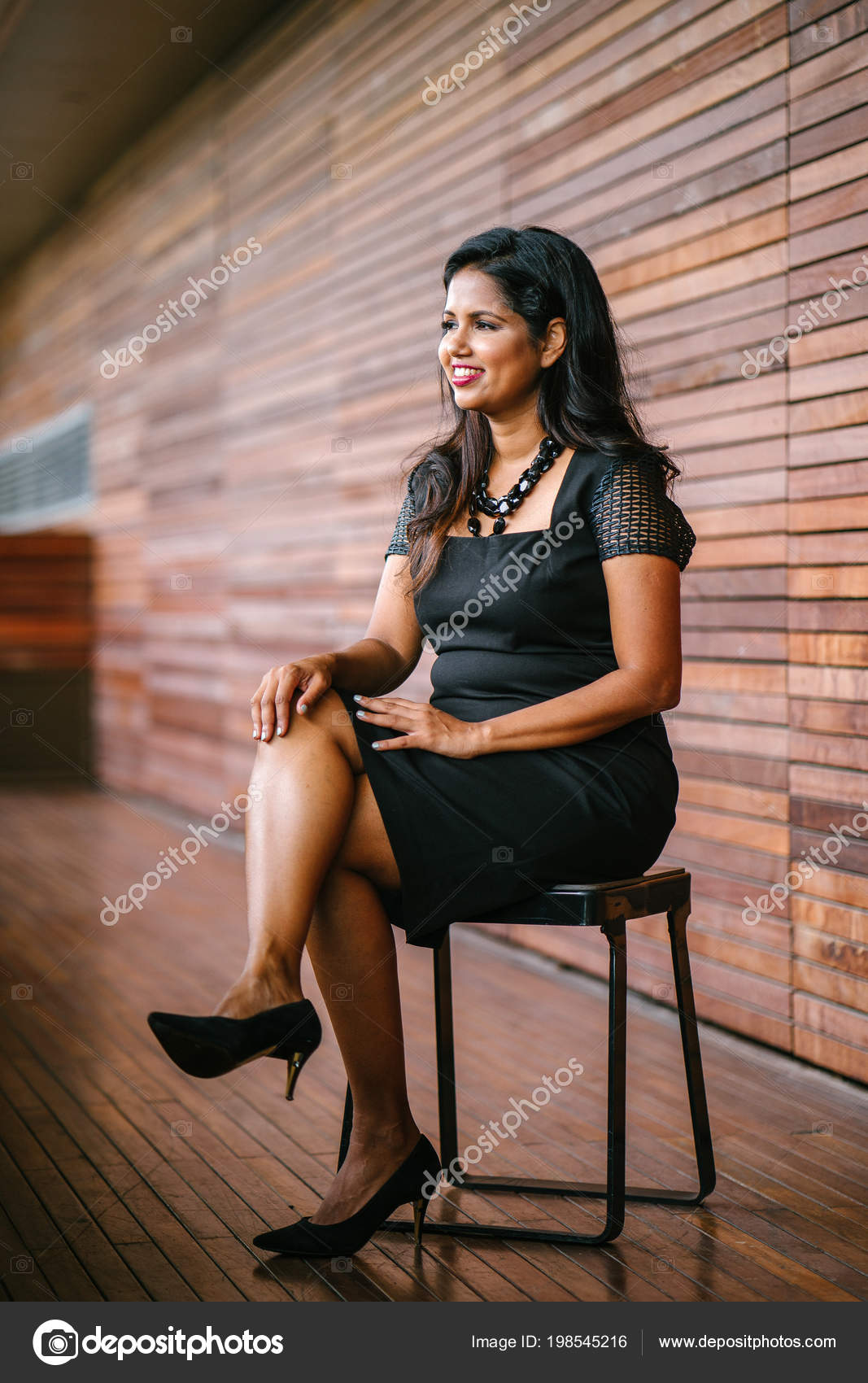 Portrait Confident Successful Attractive Indian Asian Business