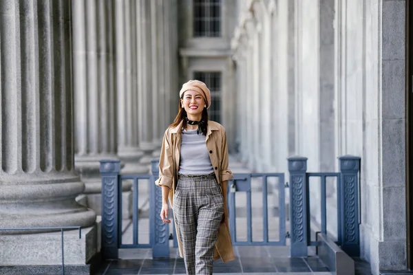 Elegant Attractive Asian Chinese Woman She Stylishly Dressed Attractive Beautiful — Stock Photo, Image