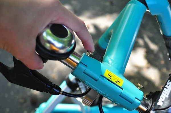 Strida Folding Bicycle Detail — Stock Photo, Image