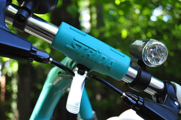 Strida katlanır bisiklet dümen.