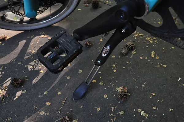 Strida katlanır bisiklet adım.