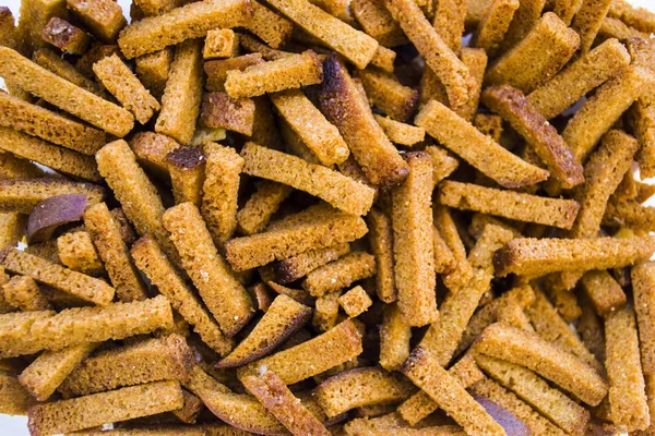 Kahverengi ekmek kraker dilim bir dekorasyon öğesi olarak kullanılır.