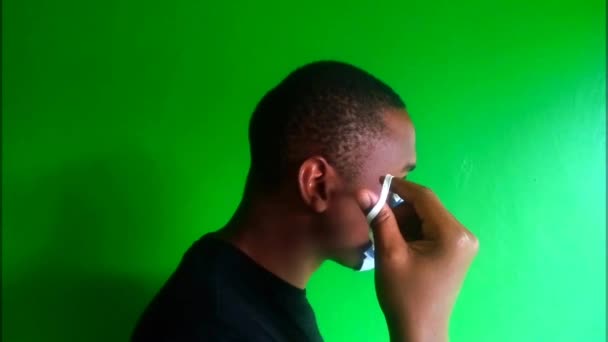 마스크를 비디오 아프리카 다양성 어떻게 하는지 크로마 — 비디오