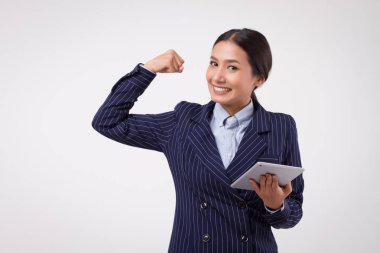 güçlü, sert, kazanan, başarılı iş kadını