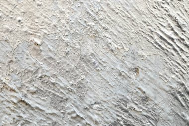 Eski grunge soyut arkaplan dokusu Beyaz beton duvar