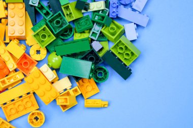 Chiang mai, Tayland - 27 Mayıs 2018: Lego Lego grubunda, Billund, Danimarka dayalı bir özel şirket tarafından üretilen plastik inşaat oyuncak bir çizgi olduğunu.