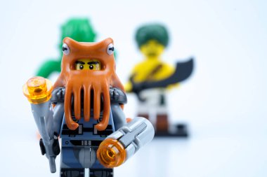 Chiang mai, Tayland - 27 Mayıs 2018: Lego mini figür oyuncak, Billund, Danimarka dayalı bir özel şirket.