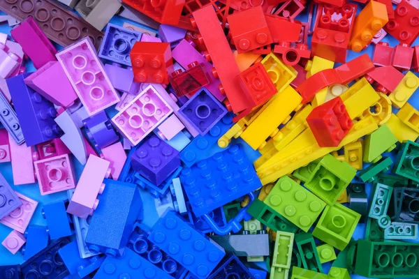 Chiang Mai Thailand May 2018 Lego Line Plastic Construction Toys — Stock Photo, Image