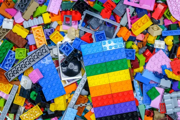 Chiang Mai Tailandia Mayo 2018 Lego Una Línea Juguetes Construcción —  Fotos de Stock