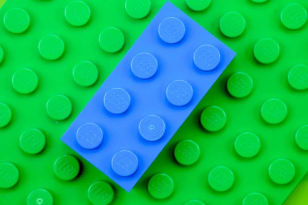 Чіанг Травня Таїланд Травня 2018 Lego Лінія Пластикові Будівництво Іграшки — стокове фото
