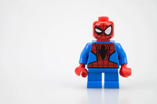 Chiang Mai Thajsko Května 2018 Lego Marvel Super Hrdina Spiderman — Stock fotografie