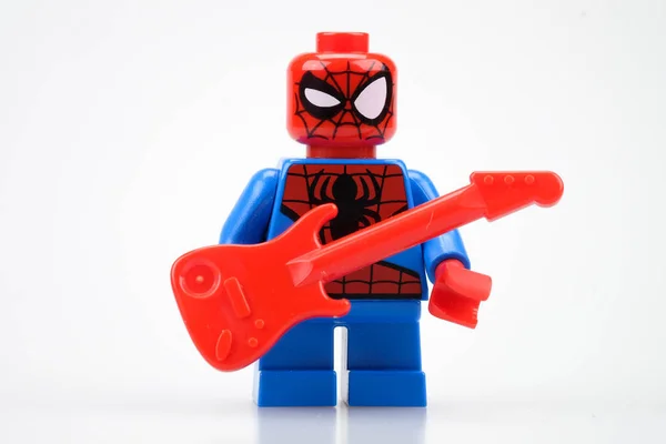 Chiang Mai Thaïlande Mai 2018 Lego Marvel Super Héros Spiderman — Photo