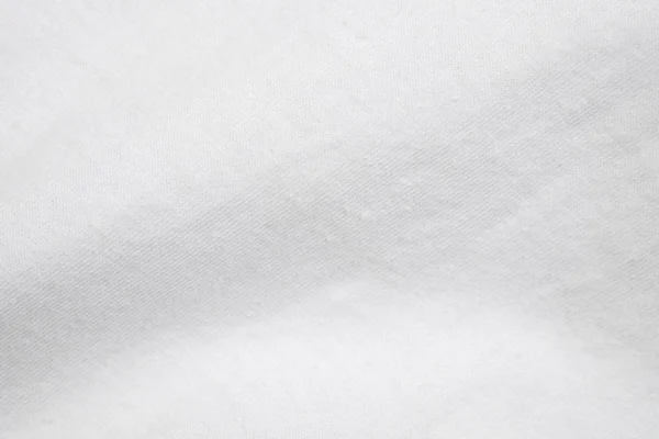白い布布背景テクスチャ — ストック写真