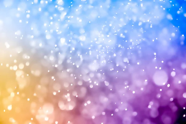 Kerst Bokeh Achtergrond Textuur Abstract Licht Glinsterende Sterren Bokeh Glitter — Stockfoto