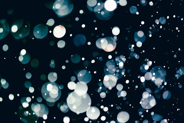 Jul Bokeh Bakgrund Struktur Abstrakt Ljus Glittrande Stjärnor Bokeh Glitter — Stockfoto