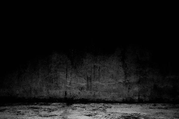 arka plan siyah Oda karanlık beton duvar ve zemin