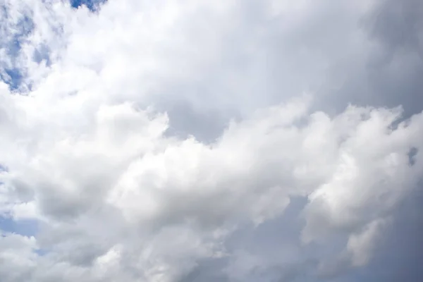 Nuvens Cinzentas Pesadas Céu Antes Chuva — Fotografia de Stock