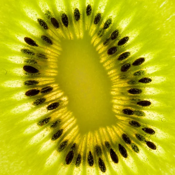 Close Van Textuur Achtergrond Kiwi Fruit — Stockfoto