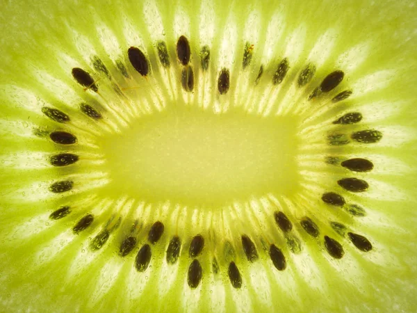 Nahaufnahme Textur Hintergrund Kiwi Früchte — Stockfoto