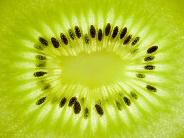 Close Van Textuur Achtergrond Kiwi Fruit — Stockfoto