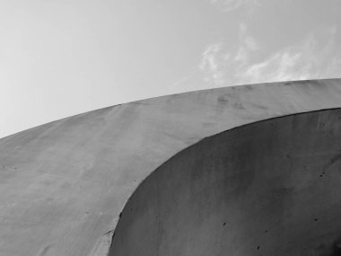 Arka plan mimarisi hatları. modern mimari detay. Zarif çağdaş iç / kamu binası parçası.