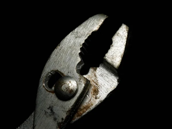 Old Pliers Made Rusted Steel — Stock Photo, Image