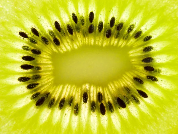 Închideți Fundalul Texturii Fructe Kiwi — Fotografie, imagine de stoc