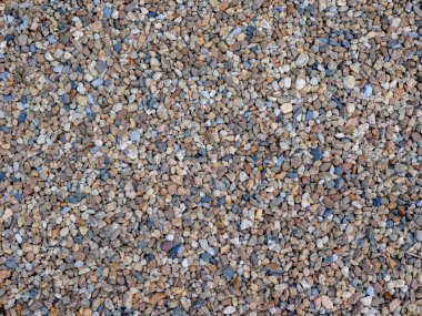 Arka plan doku, renkli deniz taşlar, üstten görünüm