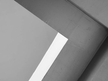 Arka plan mimarisi hatları. modern mimari detay. Zarif çağdaş iç / kamu binası parçası.