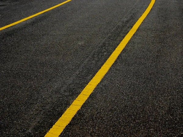 Asphalt Surface Road Lines Abstract Background — Stock Photo, Image
