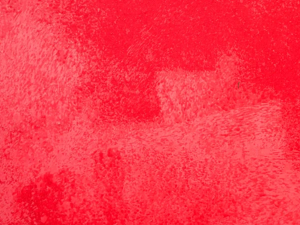 红漆混凝土墙体纹理抽象背景 — 图库照片