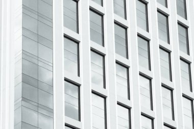 Arka plan mimarisi hatları. modern mimari detay