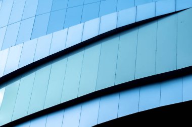 Arka plan mimarisi hatları. modern mimari detay