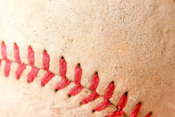 Sport Uitrusting Oude Honkbal Achtergrondstructuur — Stockfoto