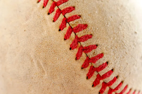 Sport Uitrusting Oude Honkbal Achtergrondstructuur — Stockfoto