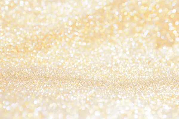 Abstract Background Gold Light Bokeh Christmas Holiday — Stock Photo, Image