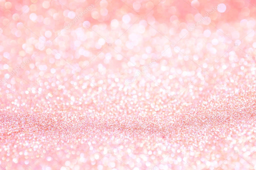 abstract background pink light bokeh christmas holiday
