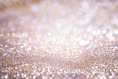 arka plan Altın ışık bokeh Noel tatili