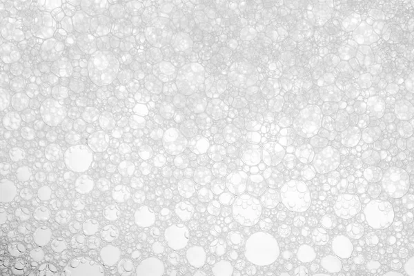 White Foam Texture Abstract Background Closeup — Stock Photo, Image