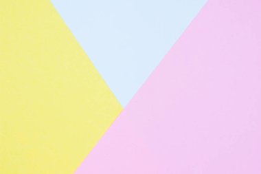 Pastel geometrik düz yatıyordu arka plan doku kağıt