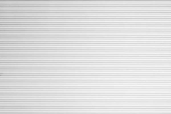 Gegolfde Metalen Plaat Witte Schuifdeur Roller Shutter Textuur — Stockfoto