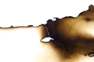 Eski arka plan doku kağıt yandı