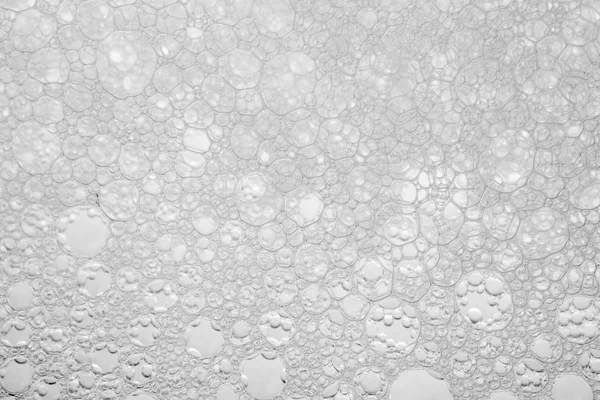 White Foam Texture Abstract Background Closeup — Stock Photo, Image