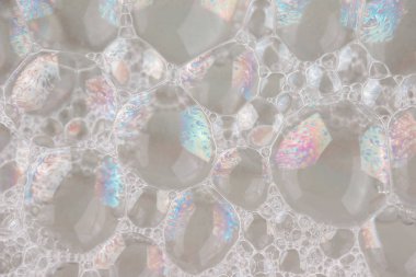 beyaz köpük doku arka plan bakış