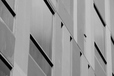 Arka plan mimarisi hatları. modern mimari detay