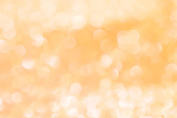 Abstracte Achtergrond Gouden Licht Bokeh Kerstvakantie — Stockfoto